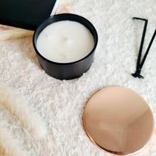 Load image into Gallery viewer, Matte Black Luxury 3 Wick Scented Candle - VR Home by Yinka
