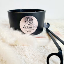 Load image into Gallery viewer, Matte Black Luxury 3 Wick Scented Candle - VR Home by Yinka