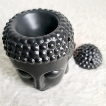 Load image into Gallery viewer, Traditional Buddha Head Oil Burner + 2 Complimentary Wax Melts - Velvet Rose Home