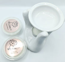 Load image into Gallery viewer, White Black Caring Hand Oil Burner + 2 Complimentary Wax Melts - VR Home by Yinka