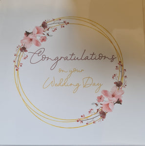 Congratulations on your Wedding Day - Velvet Rose Home