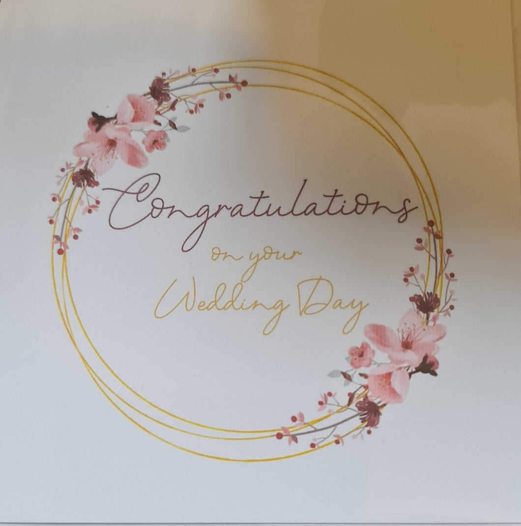Congratulations on your Wedding Day - Velvet Rose Home