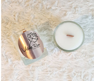 La Vie Est Tres Belle Mini Crackling Wick Candle, 200g - Velvet Rose Home