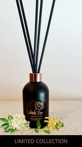 LIMITED COLLECTION | Frosted Honeysuckle & Elderflower Luxury Diffuser, 220ml - Velvet Rose Home