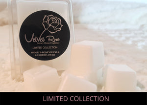 LIMITED COLLECTION | Frosted Honeysuckle & Elderflower Luxury Wax Melts - Velvet Rose Home