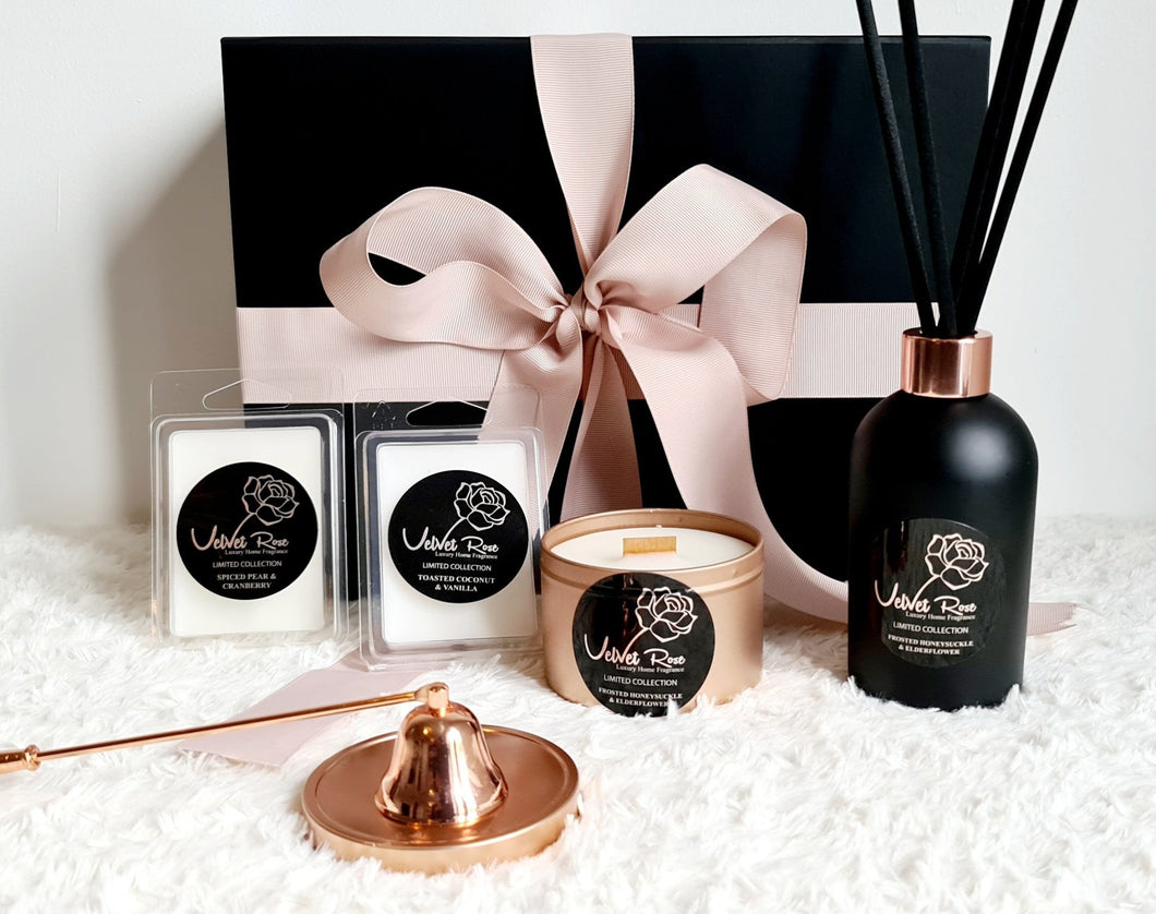 LIMITED COLLECTION | Ultimate Luxury Home Fragrance Scenting Set - Velvet Rose Home