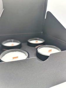 Mother's Day Crackling Wick 9cl Votive Gift Set - Matte Black - VR Home by Yinka