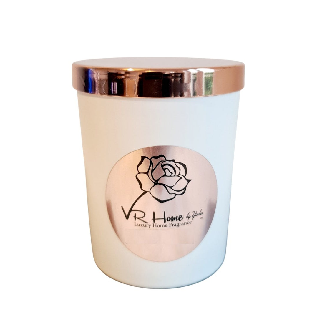Oud Wood Luxury Scented Candle, L - Velvet Rose Home