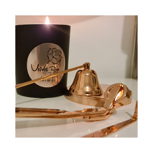 Rose Gold 3 Piece Candle Care Kit - Velvet Rose Home