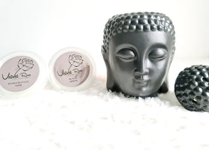 Traditional Buddha Head Oil Burner + 2 Complimentary Wax Melts - Velvet Rose Home